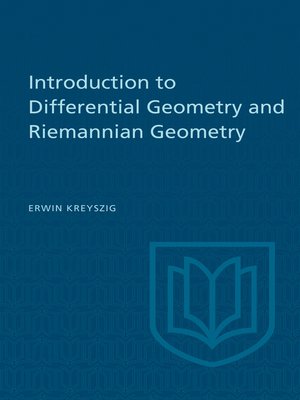 cover image of Introduction to Differential Geometry and Riemannian Geometry
